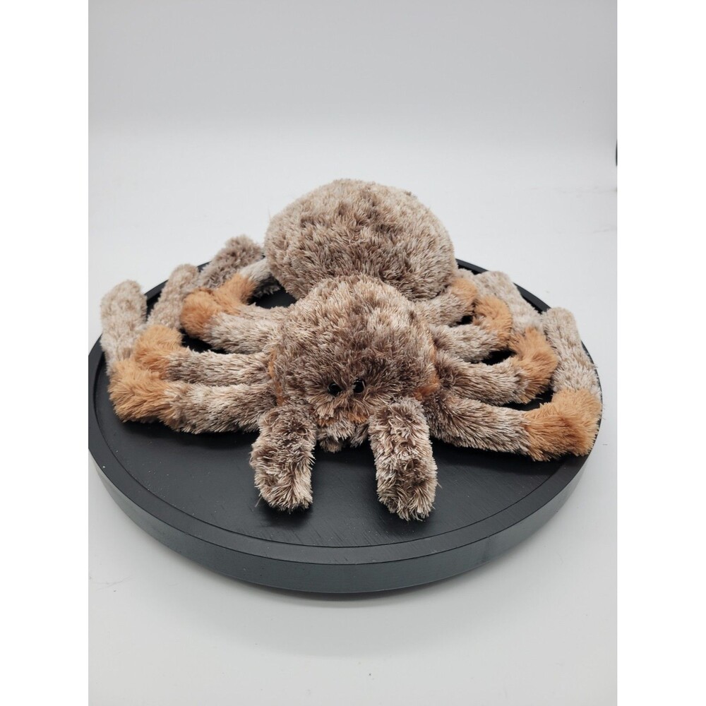 2006 Wishpets Tarantula Plush Stuffed Animal Brown Fuzzy Spider Cuddle Toy 10"